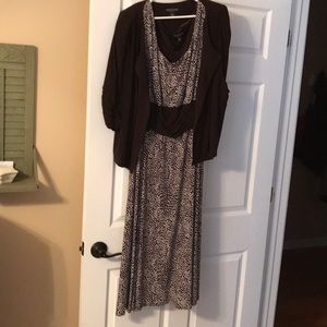 Dress with jacket set